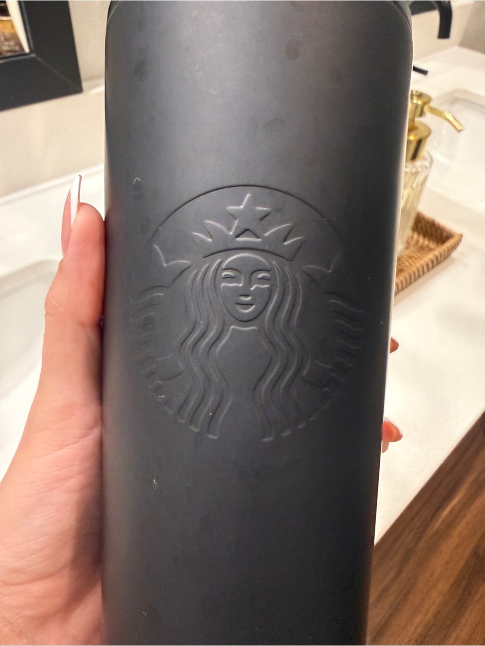 Starbucks Black Matte Tumbler - Picture 2 of 5